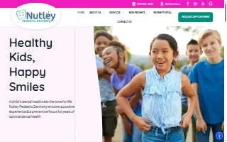 Nutley Pediatric Dentistry website