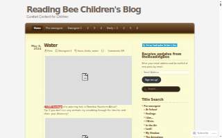 The Reading Bee