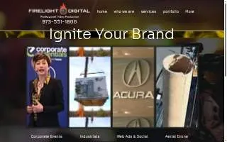 Firelight Digital website