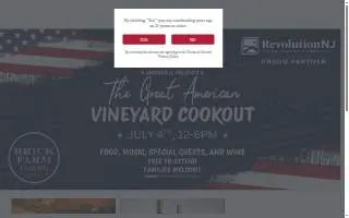 Unionville Vineyards of Union website