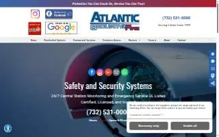 Atlantic Security & Fire of Ocean website