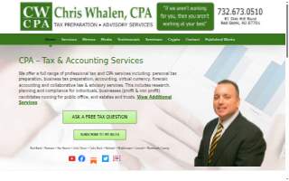 Chris Whalen, CPA website
