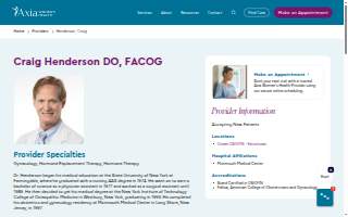Craig Henderson, DO, FACOG