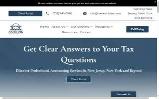 Navesink Tax & Advisory LLC of Ocean website