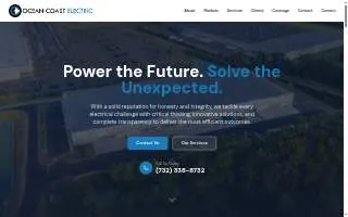 Ocean Coast Electric website