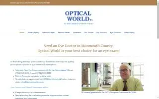 Optical World of Ocean website