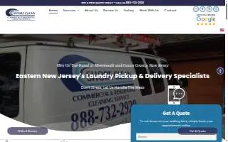 Shore Clean NJ website