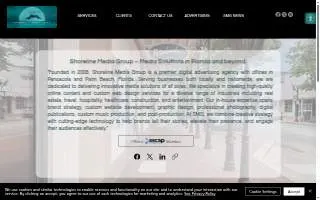 Shoreline Media Digital Marketing Web & SEO Agency of Ocean website