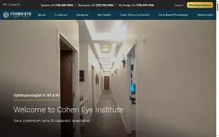 Cohen Eye Institute - New Jersey Office website