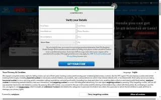 DCH Academy Honda website