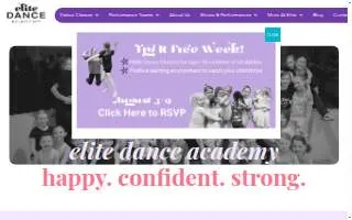 Elite Dance Academy of Marlboro website
