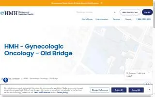 HMH - Gynecologic Oncology website