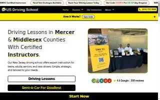 US Driving School of Old Bridge website