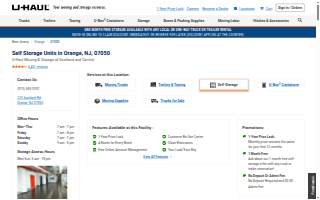 Collegeboxes at U-Haul Moving & Storage of Orange