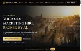Digital Empire Agency website