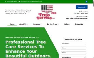 USA Pro Tree Service LLC of Orange website