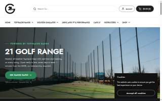 21 Golf Range Powered by Toptracer