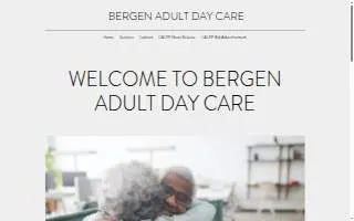 Bergen Adult Day Care website
