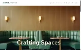 Daon Interior website