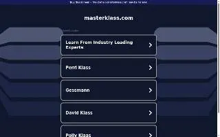 Master Klass Palisades Park - College Prep (SAT I, ACT, & AP) website