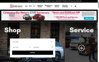 Chrysler Dodge Jeep Ram of Paramus Service and Parts website