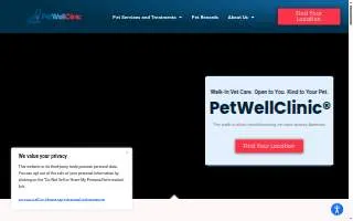 PetWellClinic - Paramus website