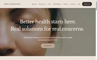 Acupuncture & Herbal Medicine of Sedona website