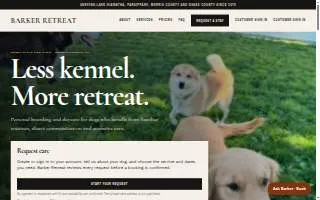 Barker Retreat of Parsippany website