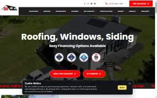 CKG Contractors Inc. New Roofs - Roof Repairs website