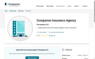 Comparion Insurance Agency of Parsippany
