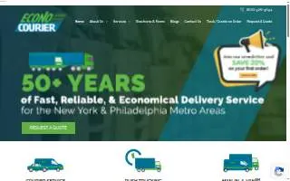 Econo-Courier of Parsippany website