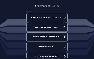 H&H Driving School of Parsippany website