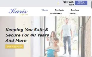 Karis Lock Co website