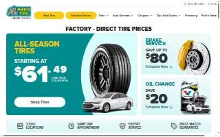 Mavis Discount Tire of Parsippany website
