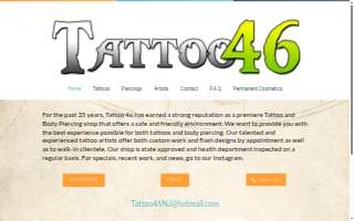 Tattoo 46 of Parsippany