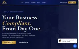 A 1 Consulting Firm website