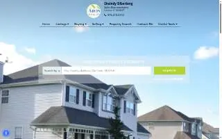 Aron Realty website