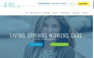 Living Springs Womens Care of Passaic website