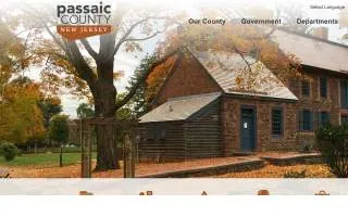 Passaic County Department Of Senior Services website
