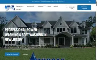 Duncan Power Washing website