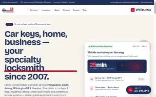 American Best Locksmith of Pennsauken website