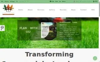 Castillo Landscape Services website