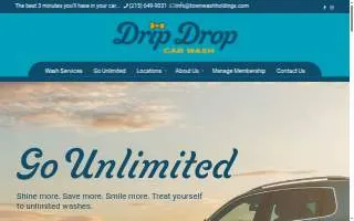 Drip Drop Car Wash of Pennsauken website