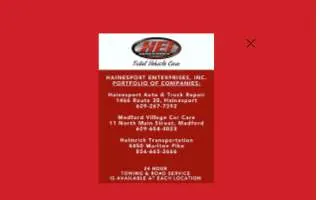 Helmrich Towing website