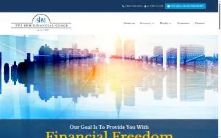 The SHM Financial Group of Collingswood website