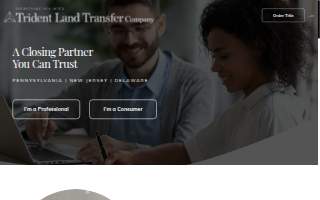 Trident Land Transfer Company of Hockessin