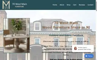 70 West Main website