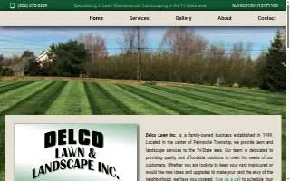 Delco Lawn Inc website