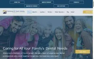 Dentistry of South Jersey website