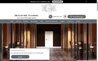 Dragon MSC Flooring website